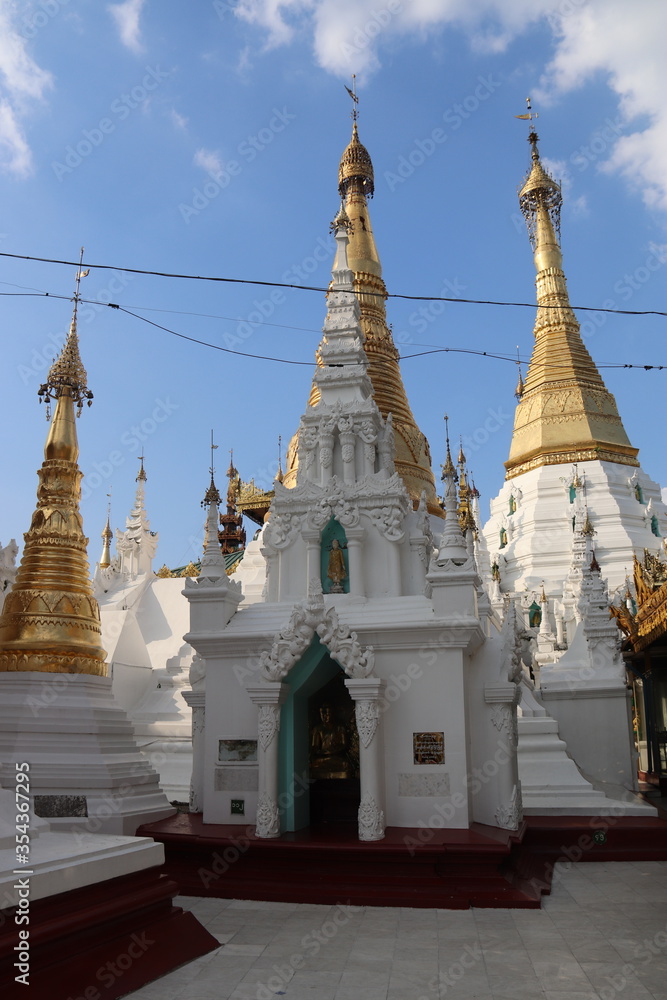 Fototapeta premium Pagode Shwedagon à Yangon, Myanmar