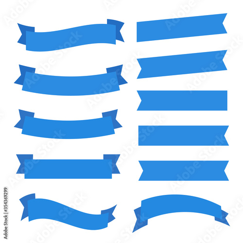 Ribbons banner great design. Ribbons banner graphic element vector. Ribbons banner background.