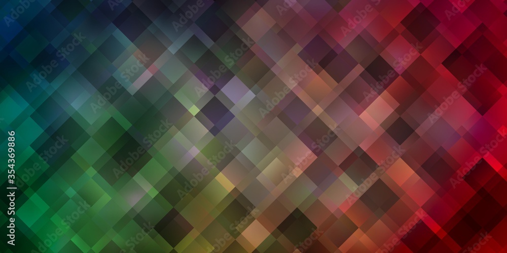 Light Green, Red vector template with rectangles. Light Green, Red vector template with rectangles.