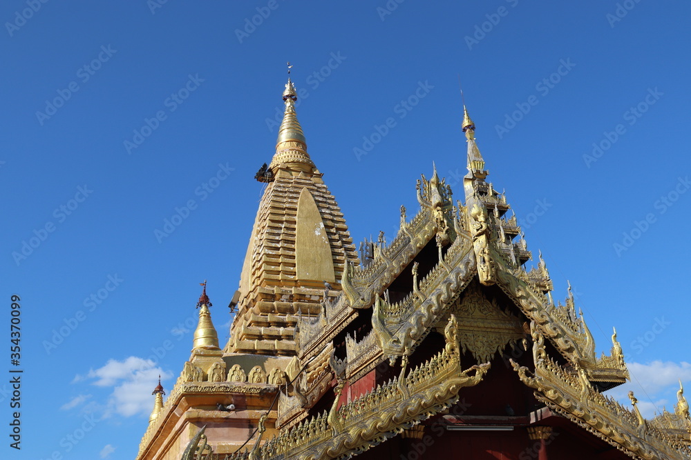 Fototapeta premium Pagode Shwezigon à Bagan, Myanmar