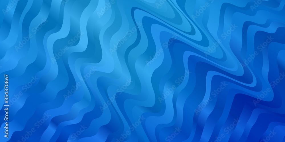 Light BLUE vector backdrop with curves. Illustration in abstract style with gradient curved. Pattern for websites, landing pages. Light BLUE vector backdrop with curves. Illustration in abstract style with gradient curved. Pattern for websites, landing pages.