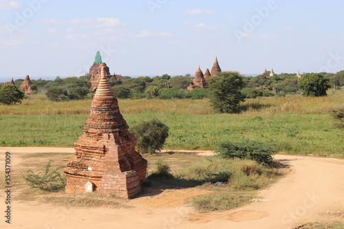 Temple    Bagan  Myanmar