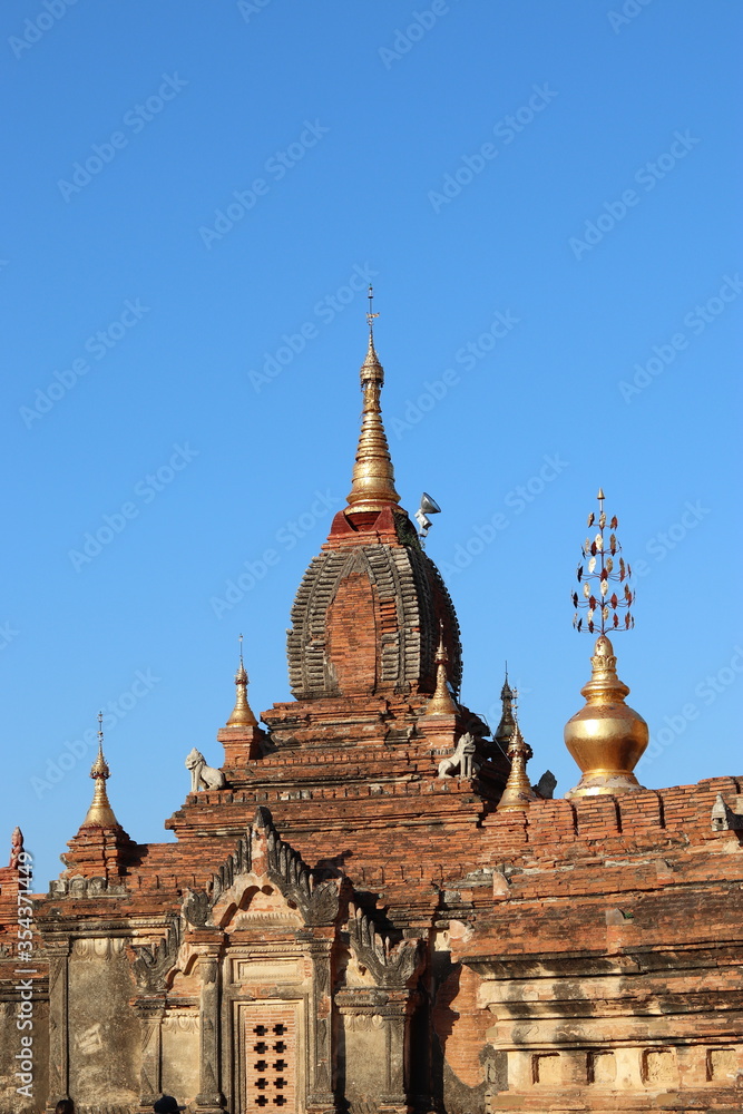 Temple Dhammayanzika à Bagan, Myanmar