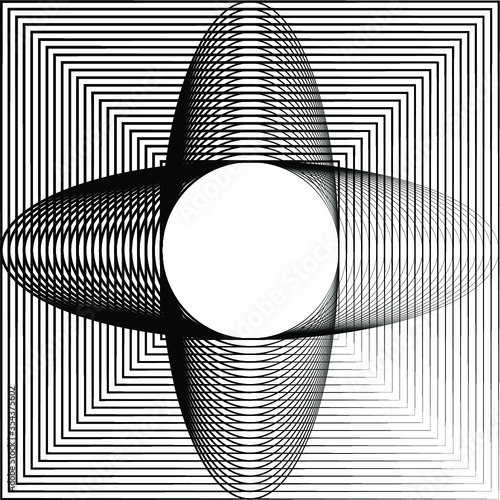 Square and ellipse Perfect Combination