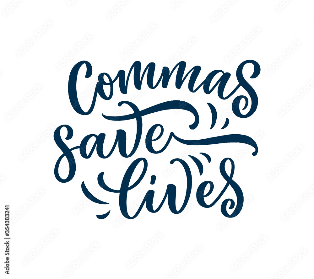 Hand drawn lettering composition about Grammar. Funny slogan. Isolated calligraphy quote. Great design for book cover, postcard, t shirt print or poster. Vector Hand drawn lettering composition about Grammar. Funny slogan. Isolated calligraphy quote. Great design for book cover, postcard, t shirt print or poster. Vector