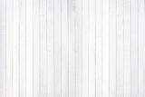 Empty plank white wooden wall texture background