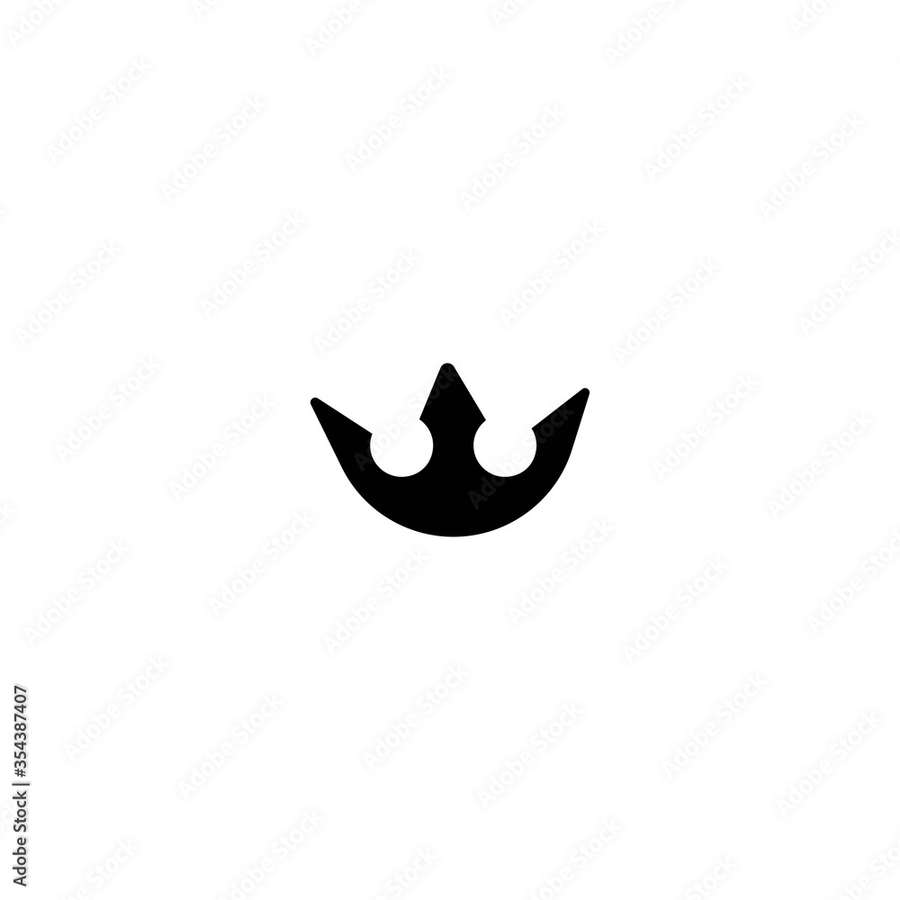 Naklejka Crown Logo Template vector