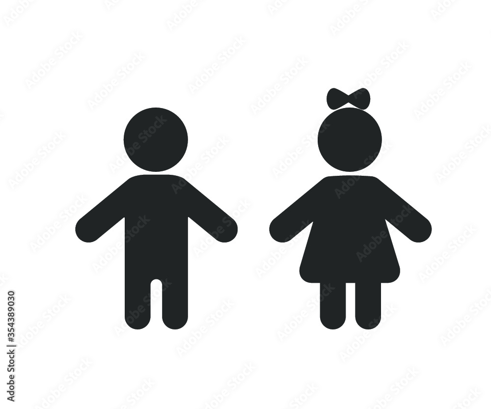 Kids vector design. By and girl. Kids illustration. Kids vector design. By and girl. Kids illustration.