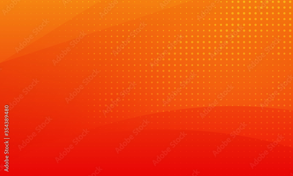 minimal orange gradient background with halftone, abstract creative scratch digital background, modern landing page concept vector.