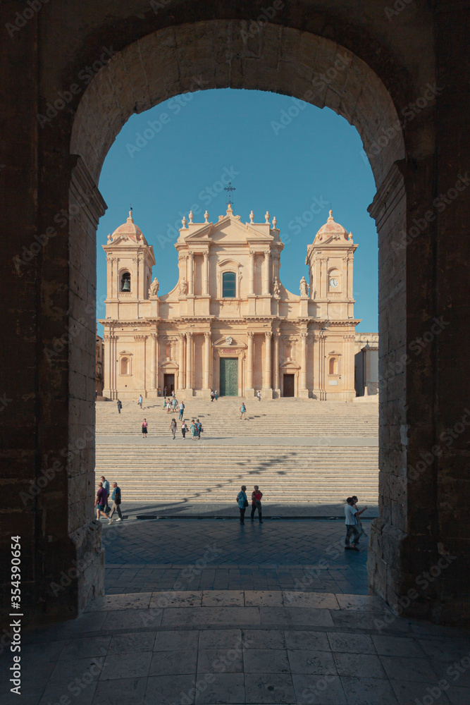 Fototapeta premium Cathedral in Noto(Sicily)