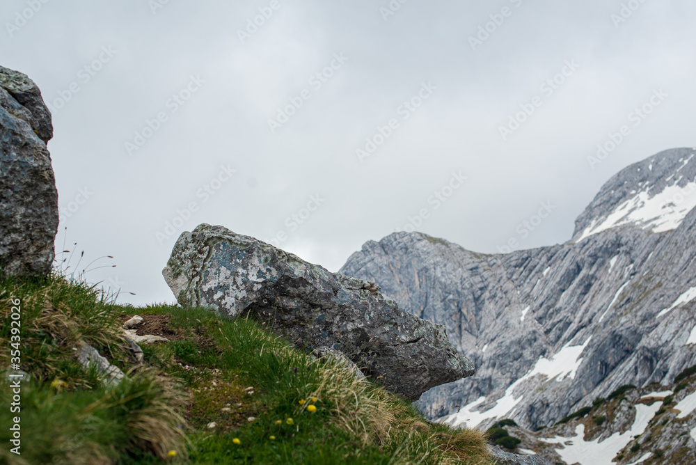 Mountain landscape in the alps