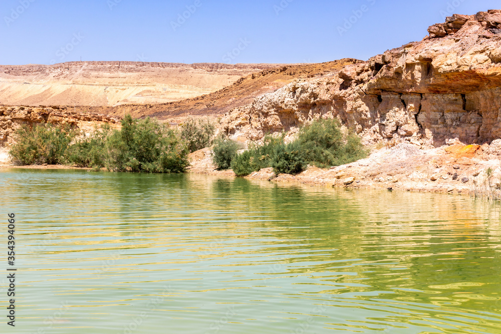 lake in the desert