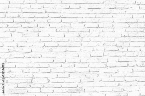 close up of white old brick wall texture background for your text or decoration