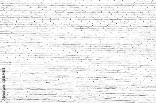 close up of white old brick wall texture background for your text or decoration