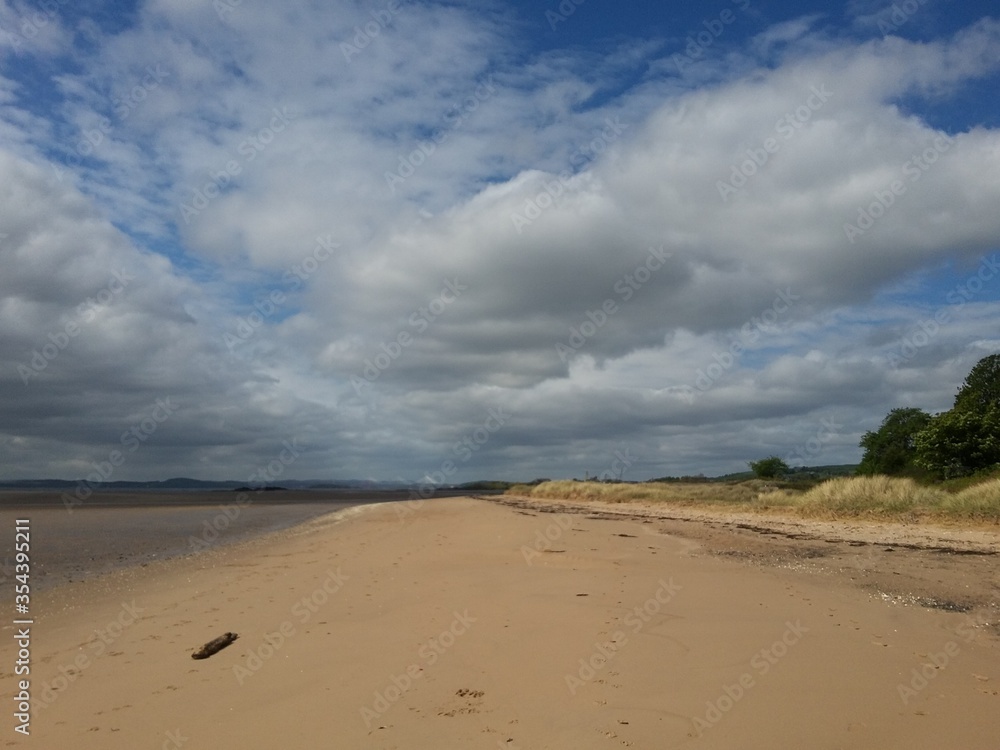 Beach in Scotland