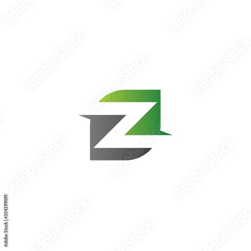 Free Download initial z with green logo design vector, icon, element, template - GFXLoad