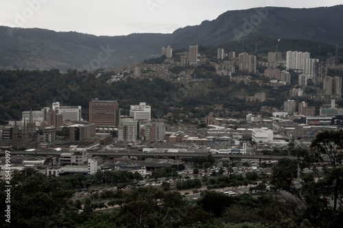 Medellín, Antioquia / Colombia. November 22, 2018. Medellín is the capital of the mountainous province of Antioquia (Colombia). Nicknamed the 