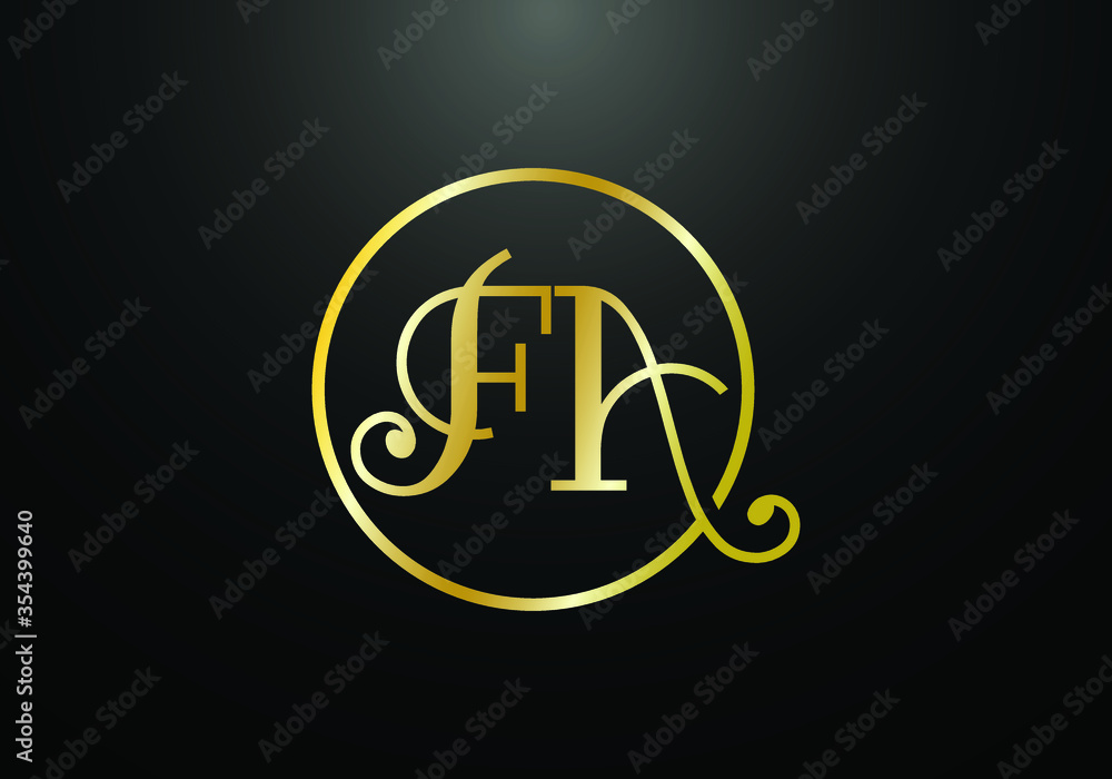 Initial Monogram Letter FA Logo Design Vector Template. FA Letter Logo Design Initial Monogram Letter FA Logo Design Vector Template. FA Letter Logo Design
