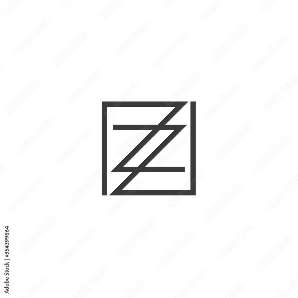 initial z with minimalist logo design vector, icon, element, template initial z with minimalist logo design vector, icon, element, template