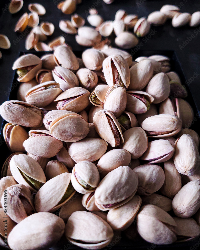Close Up of Pistachio Nuts