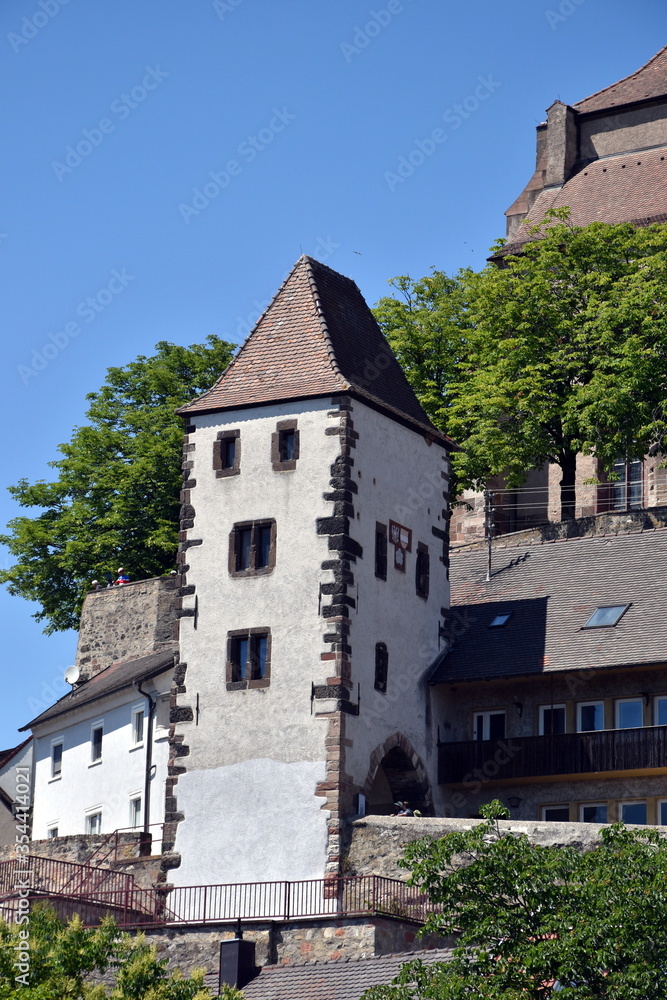 Fototapeta premium Hagenbergturm in Breisach am Rhein