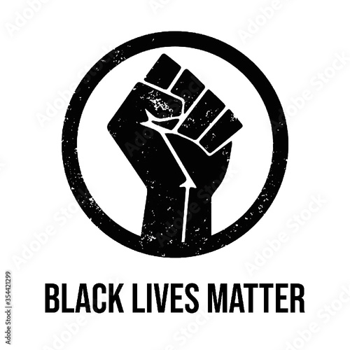 Black lives matter illustration