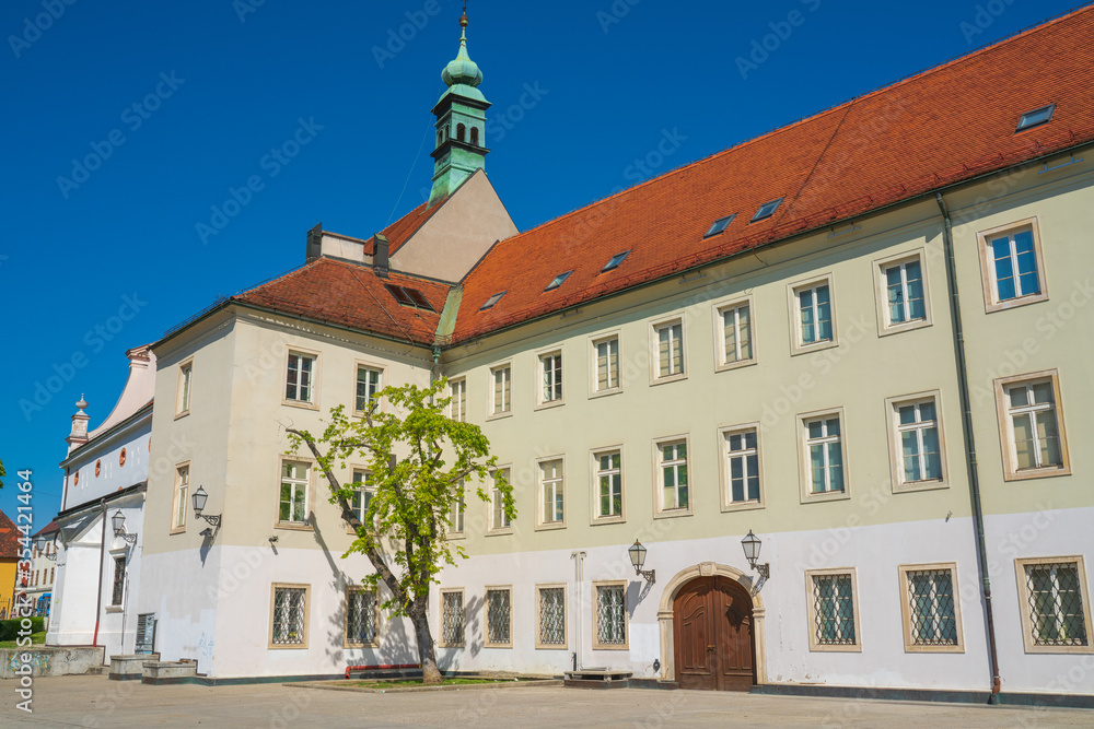 Fototapeta premium Beautiful architecture of Croatia capital city of Zagreb.