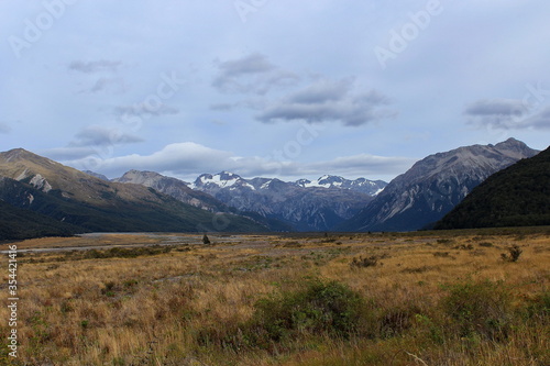 New Zealand, Neuseeland, South Island, Südinsel, Arthurs Pass, Waimakariri Valley