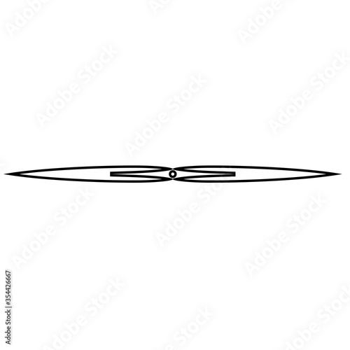 text delimiter for your projects design. Vector illustration