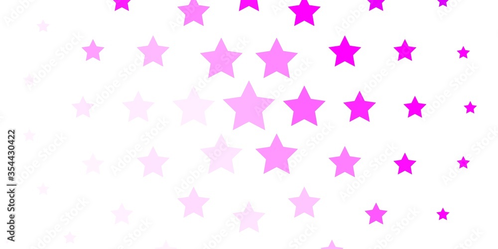 Light Pink vector pattern with abstract stars. Shining colorful illustration with small and big stars. Theme for cell phones. Light Pink vector pattern with abstract stars. Shining colorful illustration with small and big stars. Theme for cell phones.