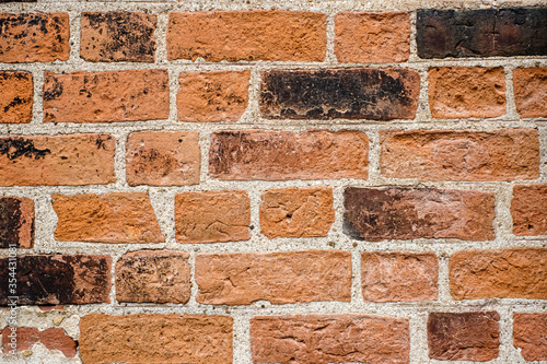 Backsteinwand, Hintergrundmotiv