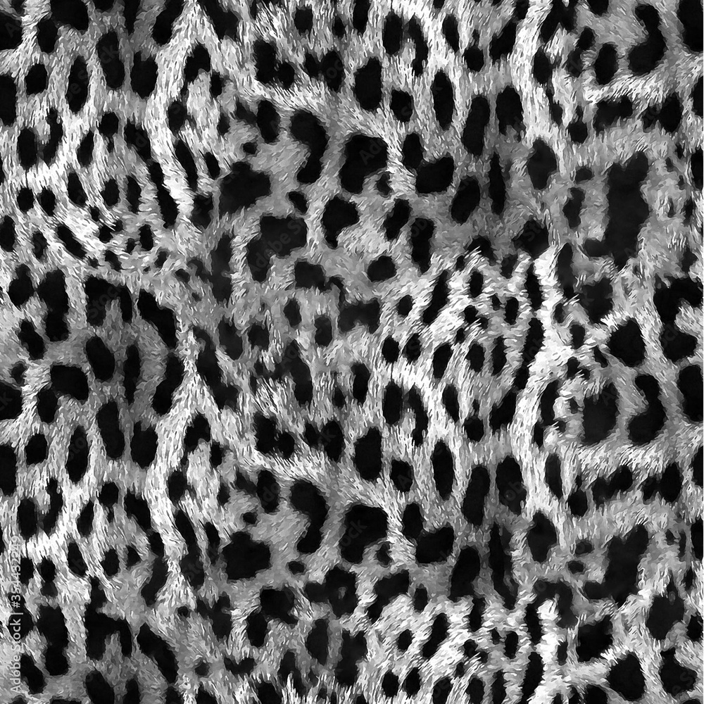 Naklejka premium leopard skin texture