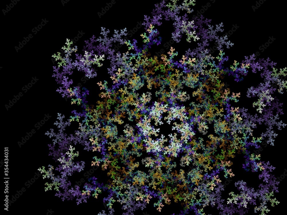Imaginatory fractal background Image Imaginatory fractal background Image