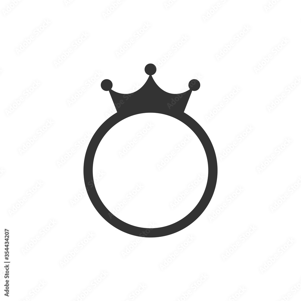 text frame with crown isolated on white background. Royal, luxury, vip, first class sign. text frame with crown isolated on white background. Royal, luxury, vip, first class sign.