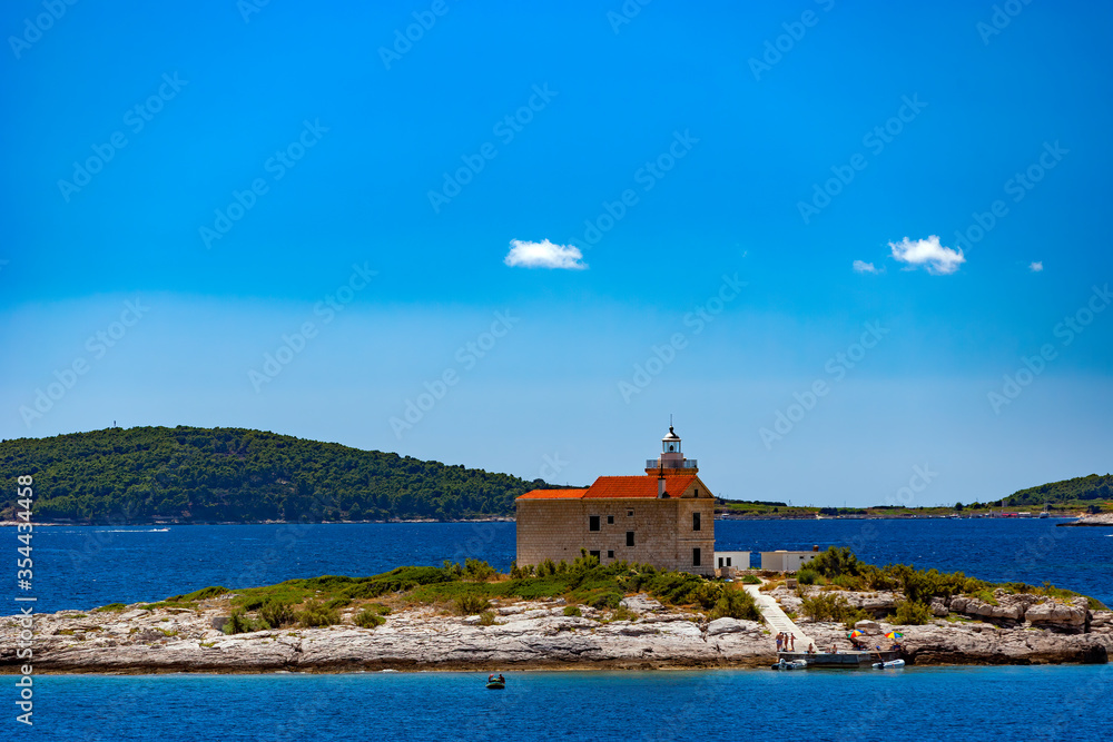 church on the sea, croatia