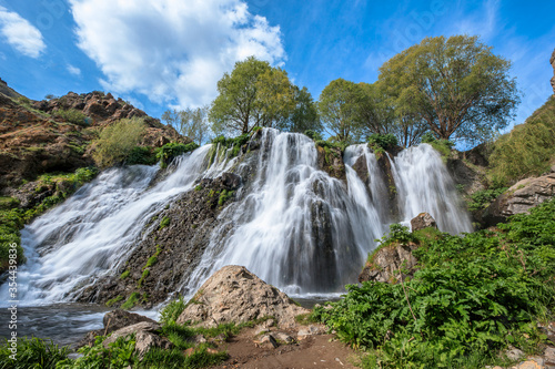 Shaki waterfall in Armenia