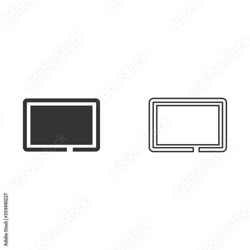 tablet smart gadget vector icon