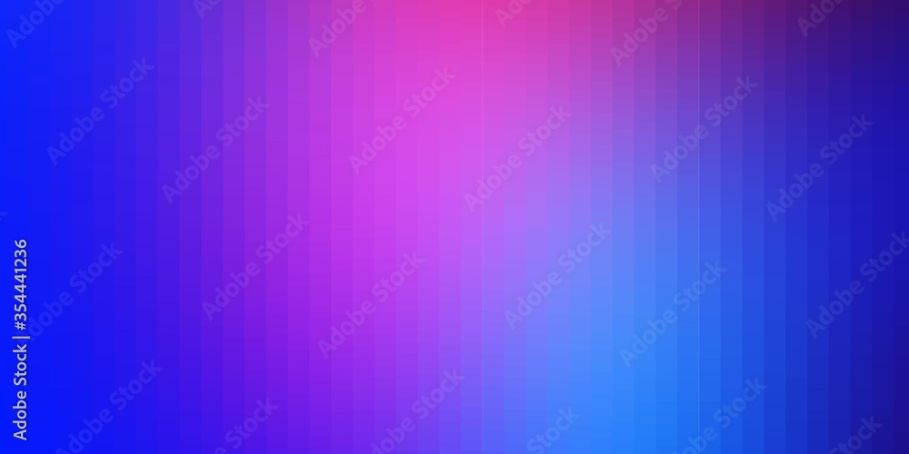 Light Blue, Red vector backdrop with rectangles. Colorful illustration with gradient rectangles and squares. Pattern for commercials, ads.