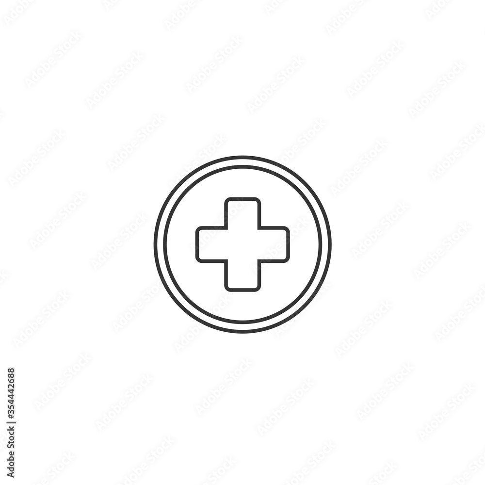 pharmacy medical hospital cross vector icon pharmacy medical hospital cross vector icon