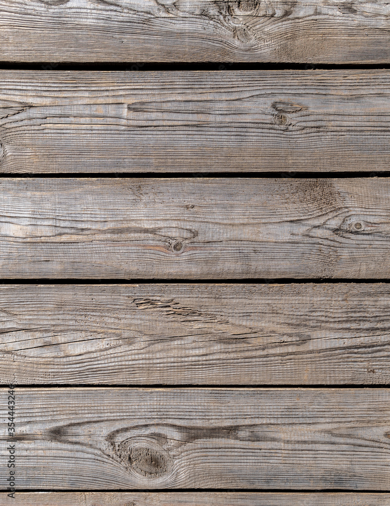 Obraz premium Light wooden back. Rough boards. Natural wood texture and pattern.
