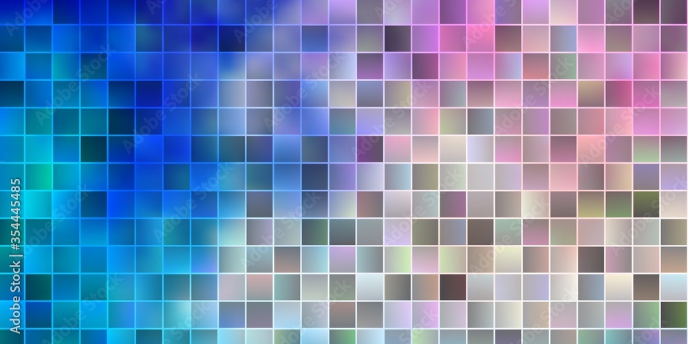 Light Pink, Blue vector layout with lines, rectangles. Light Pink, Blue vector layout with lines, rectangles.