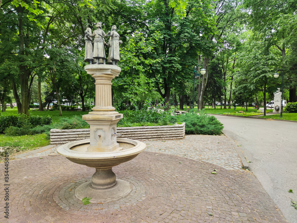 Tsar Simeon Garden in City of Plovdiv, Bulgaria Tsar Simeon Garden in City of Plovdiv, Bulgaria