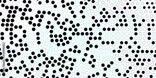 Dark Pink, Blue vector layout with circle shapes. Glitter abstract illustration with colorful drops. Pattern for websites.