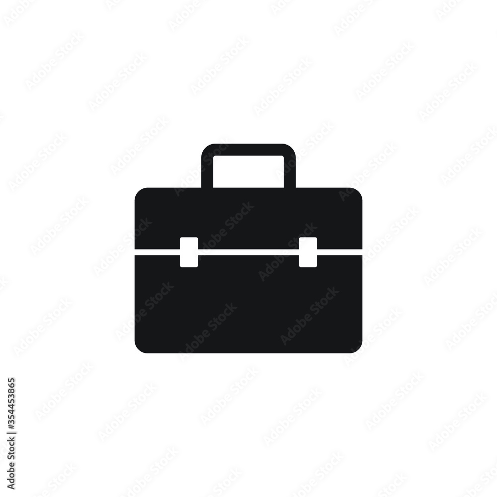 business bag icon vector business bag icon vector