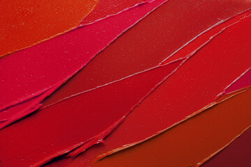 Lip gloss or lipstick pink red orange smudge background texture