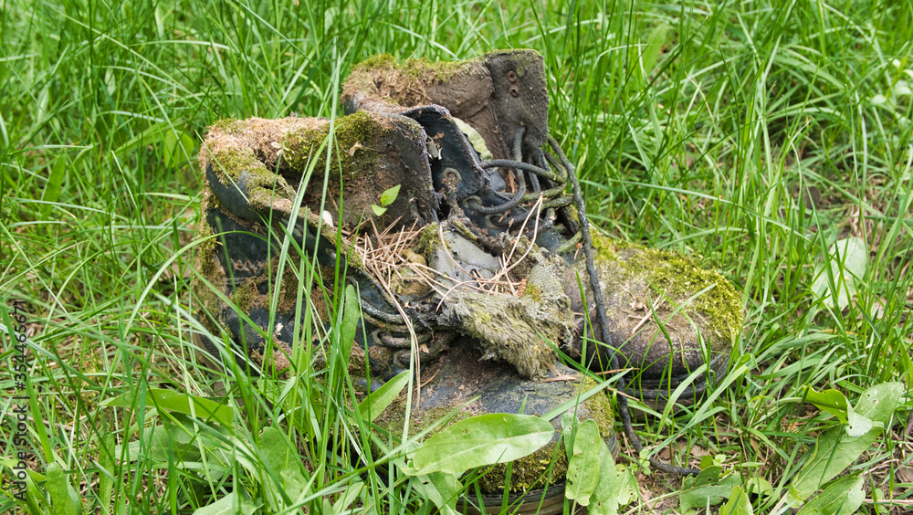 Fototapeta premium old boots