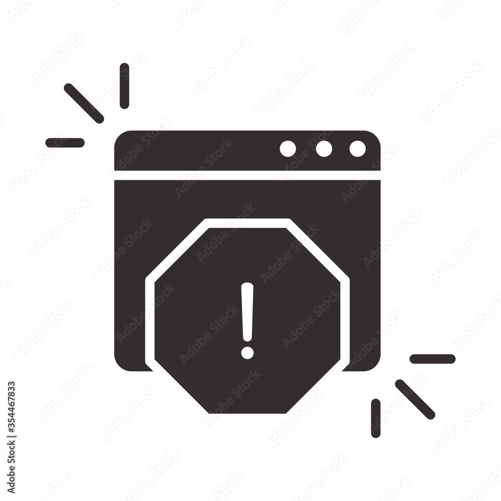 alert icon, information attention danger exclamation mark precaution silhouette style design alert icon, information attention danger exclamation mark precaution silhouette style design