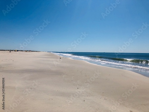 beach in the morning