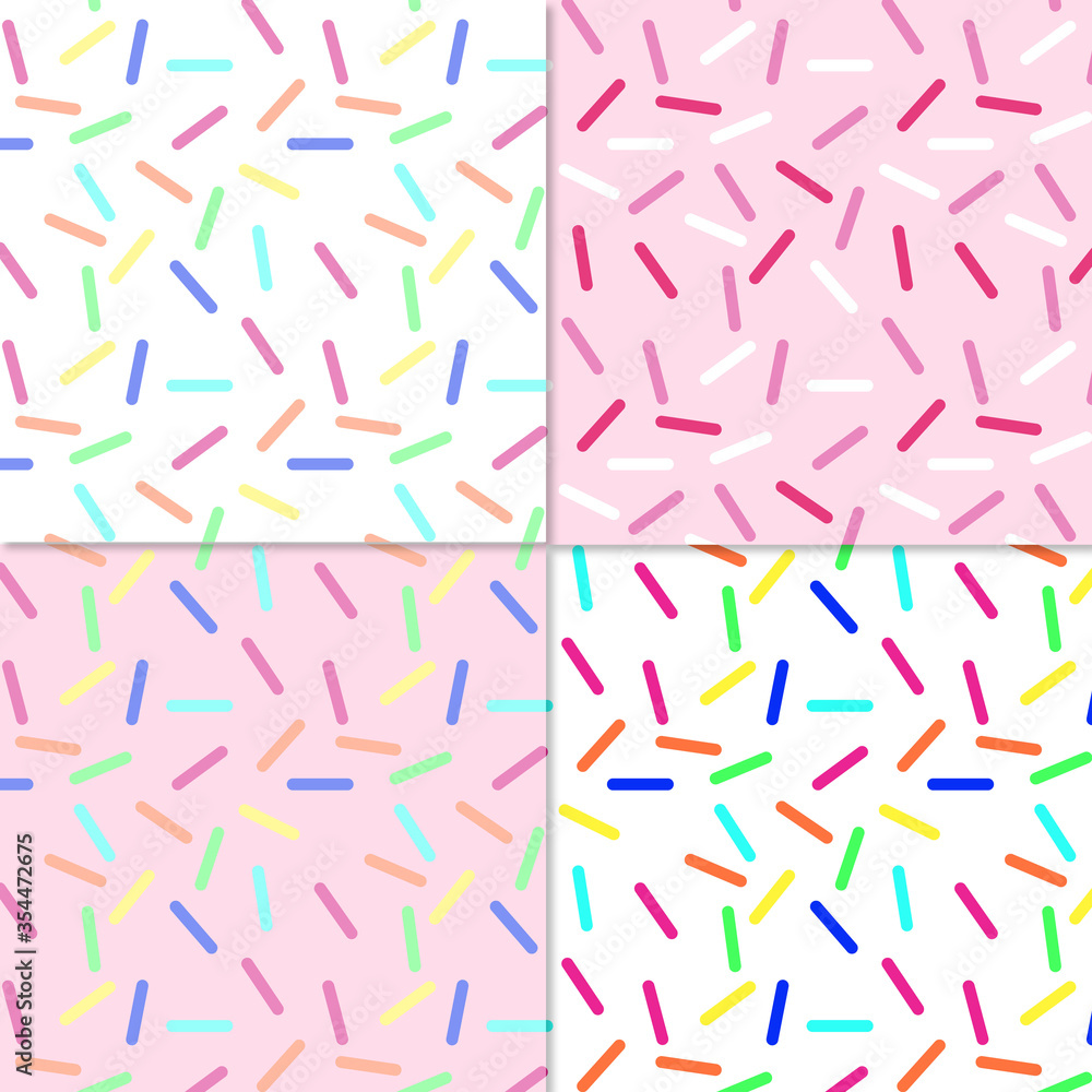 Sprinkles pattern seamless geometric pattern