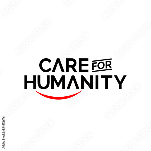 care for humanity logo design